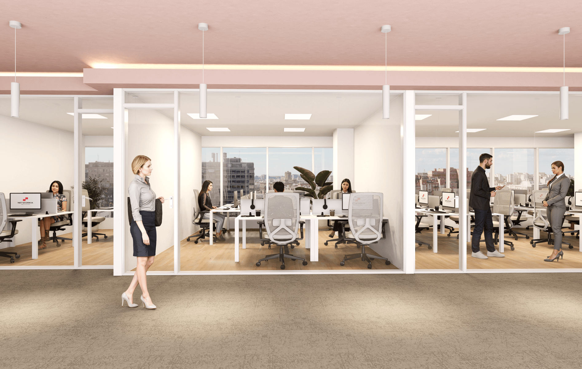 Networkia_Plaza_Castilla_3Despatxos by RenderBcn