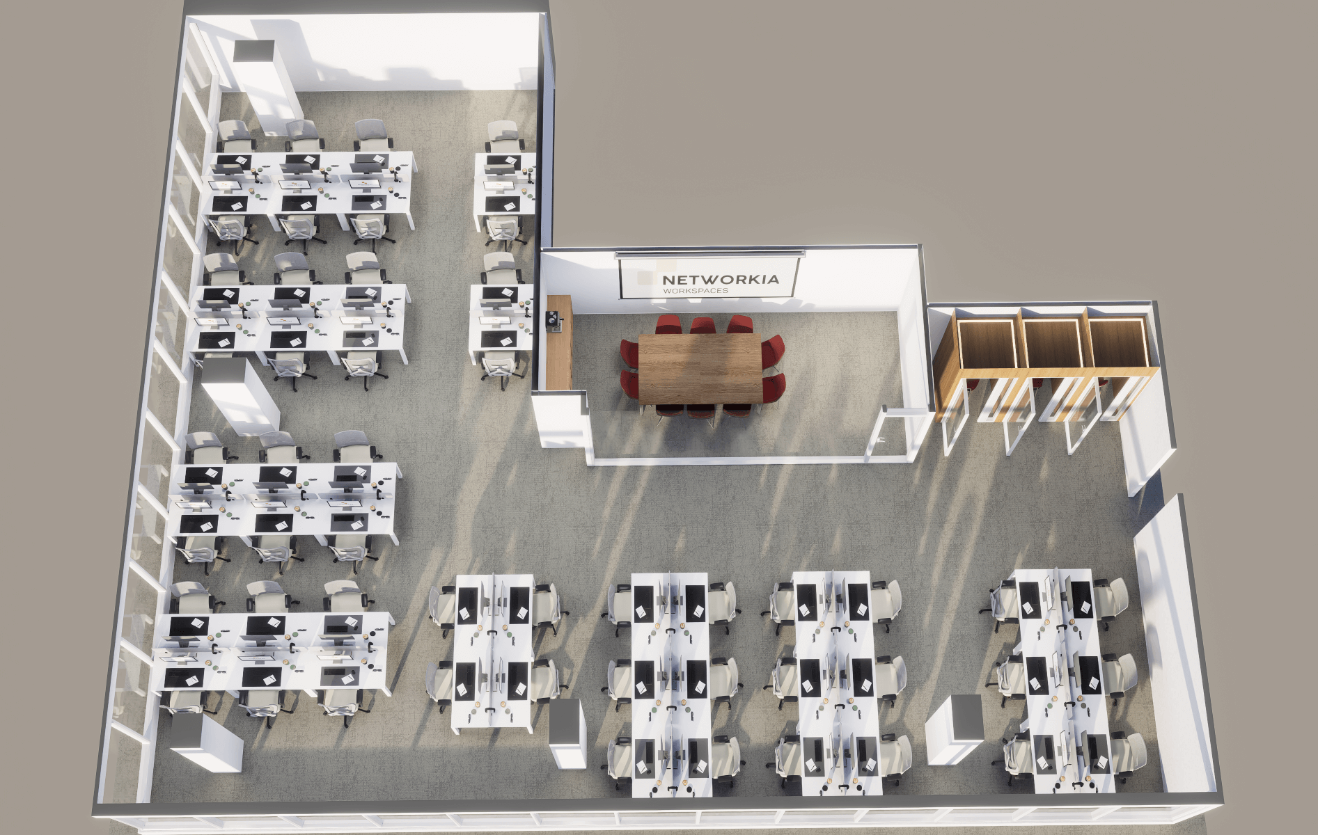 Networkia_Plaza_Castilla_DespartxGran_Escena_2 by RenderBcn