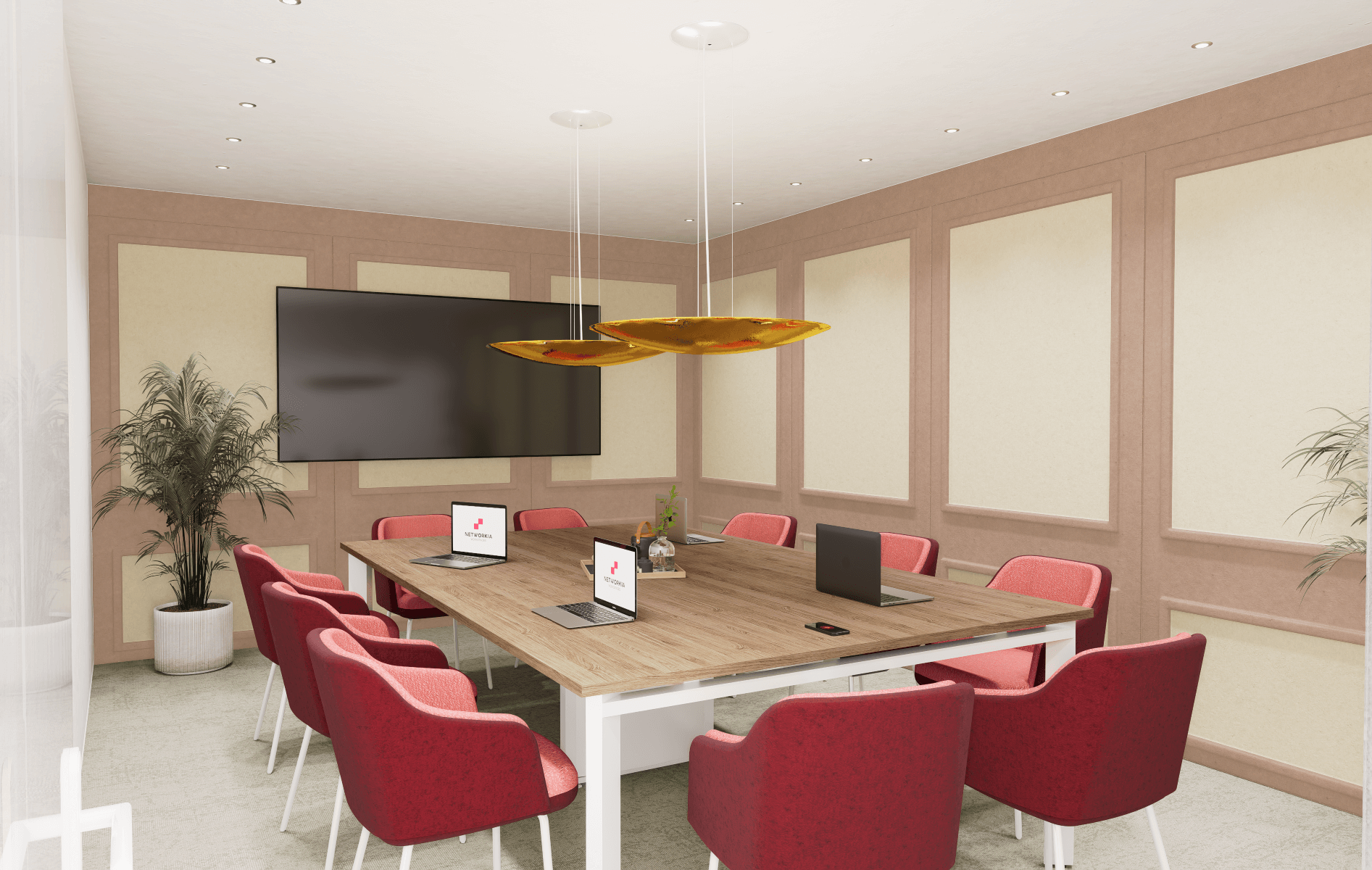 Networkia_Plaza_Castilla_Sala de Reuinions by RenderBcn