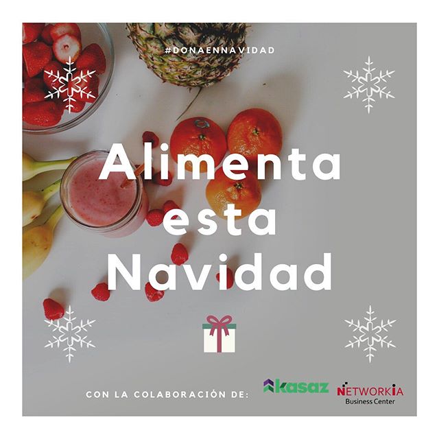 We participate in "Alimenta esta Navidad" with Kasaz
