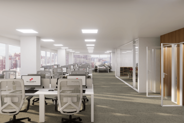 Networkia_Plaza_Castilla_DespartxGran_Escena_1 by RenderBcn