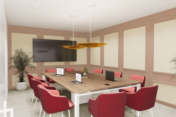 Networkia_Plaza_Castilla_Sala de Reuinions by RenderBcn