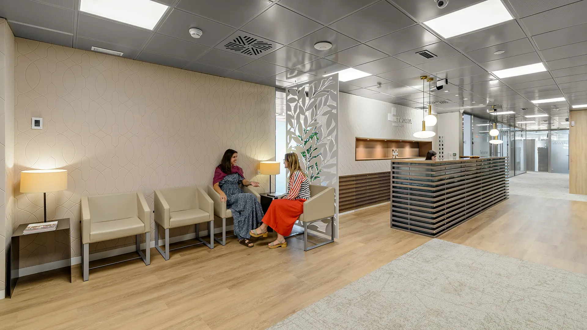 Recepcion and Sala de Espera