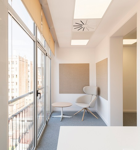 Zona Lounge en Oficina Privada