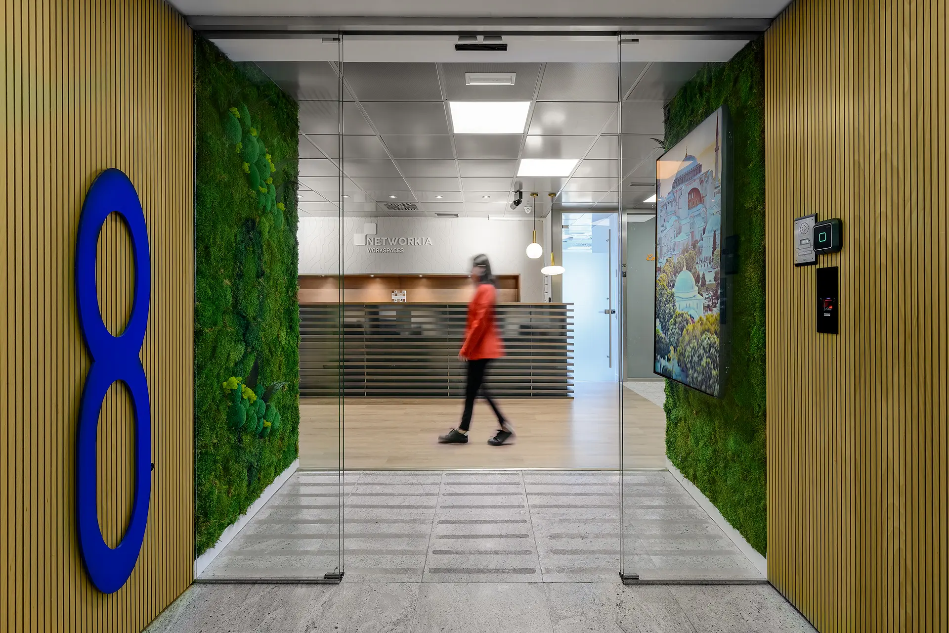 Vista Recepcion desde el Hall